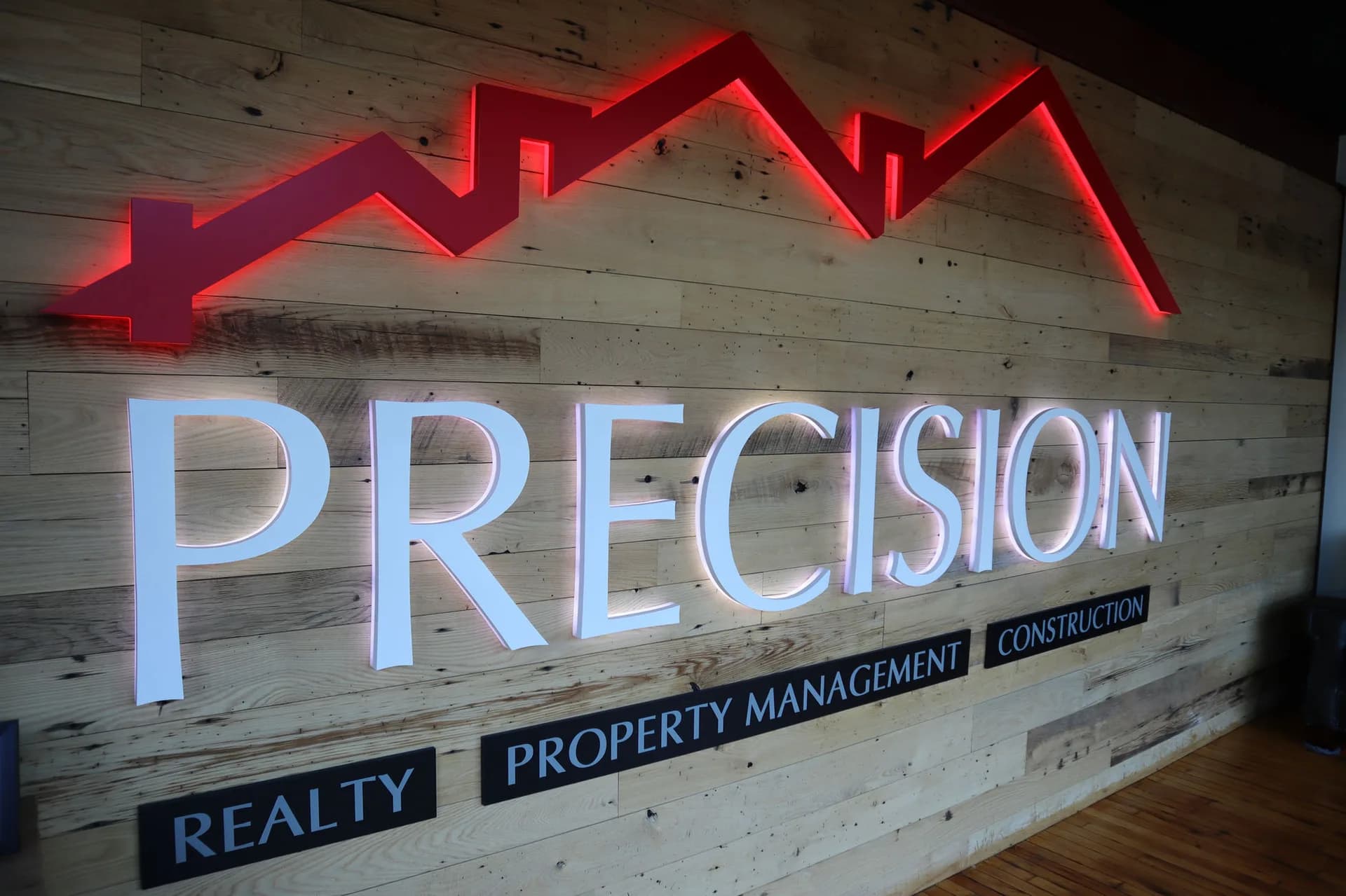 Precision Management office interior in Plantsville, Connecticut